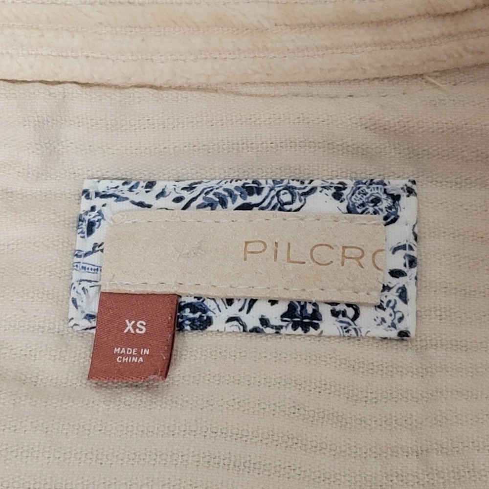 Anthropologie Pilcro Easygoing Corduroy Shirt Jacket. - Picture 10 of 16